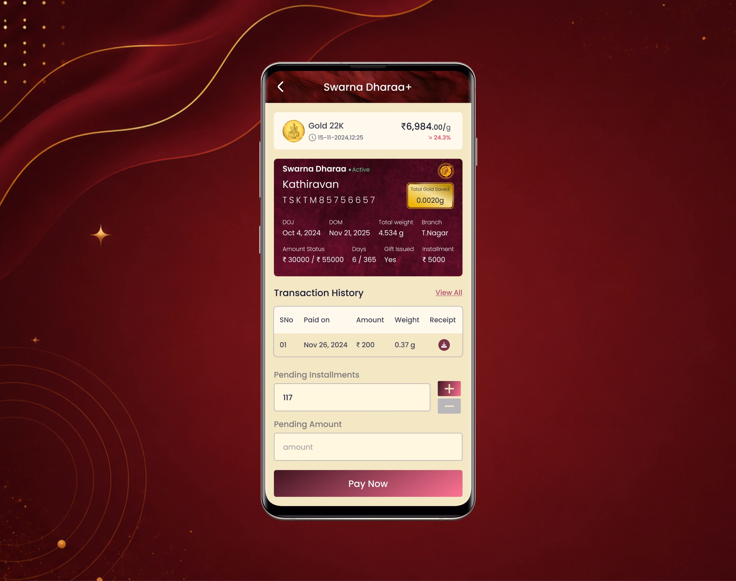 Sree Kumaran store app outcome visual 1